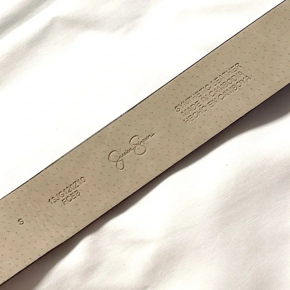 Jessica Simpson Studded Brown Belt - Picture 9 of 10